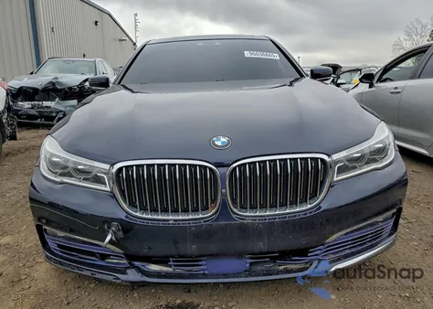 2016 BMW 750 Xi from USA, damaged, VIN WBA7F2C50GG420338